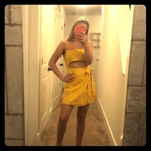 Yellow sundress